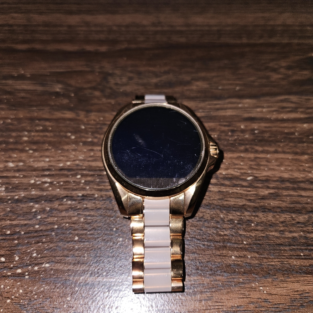 MICHAEL Michael Kors Gold and Cream Smartwatch